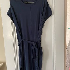 NWOT T-shirt dress with tie belt